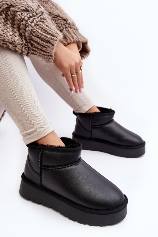    sniego batai su platforma Juodos spalvos Loreley