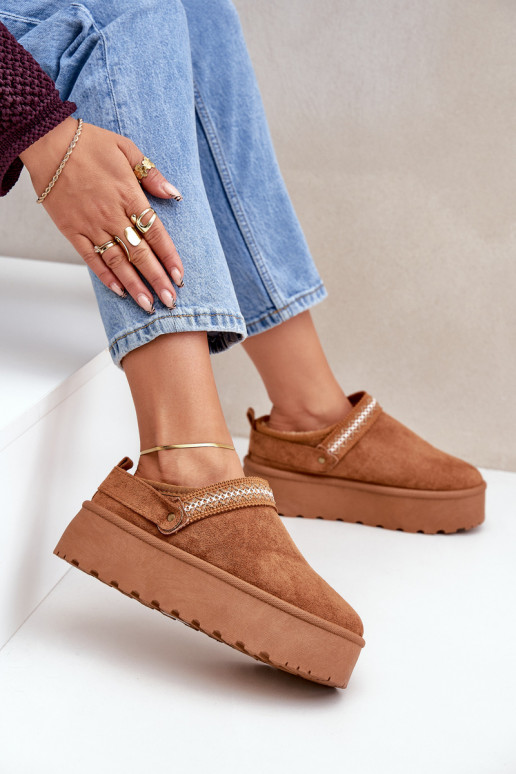 sniego batai  Haftem rudos spalvos Selithria