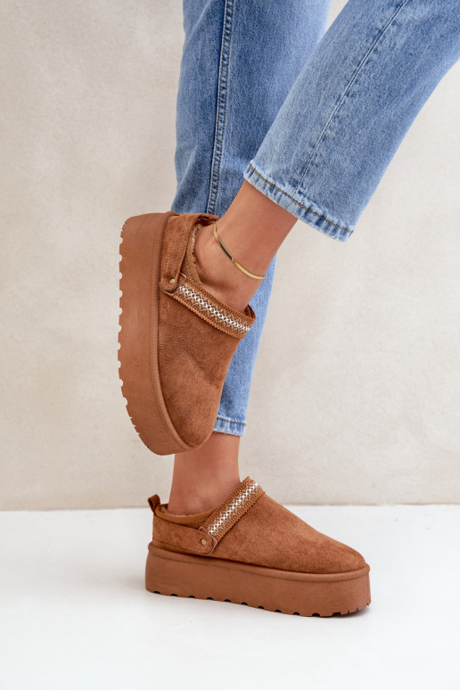 sniego batai  Haftem rudos spalvos Selithria