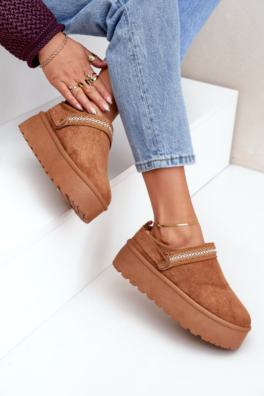 sniego batai  Haftem rudos spalvos Selithria