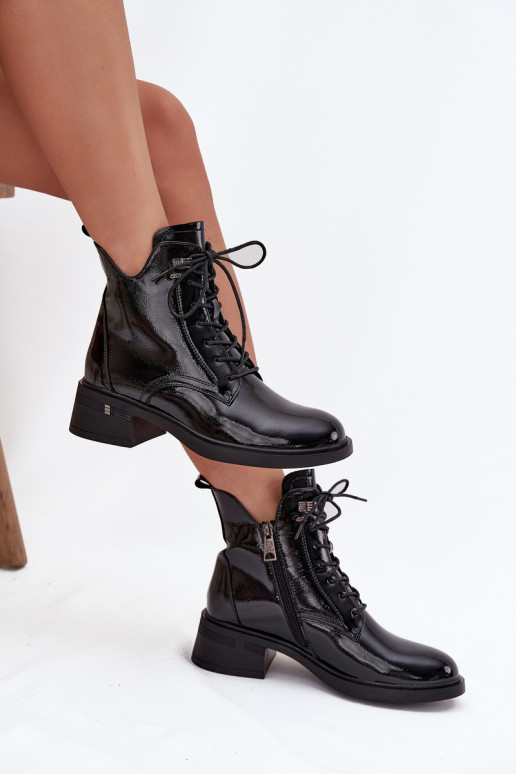 su lako efektu pašiltinti Moteriški aulinukai  Vinceza 58602 Juodos spalvos