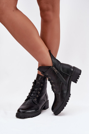 pašiltinti Moteriški aulinukai  Vinceza 58609 Juodos spalvos