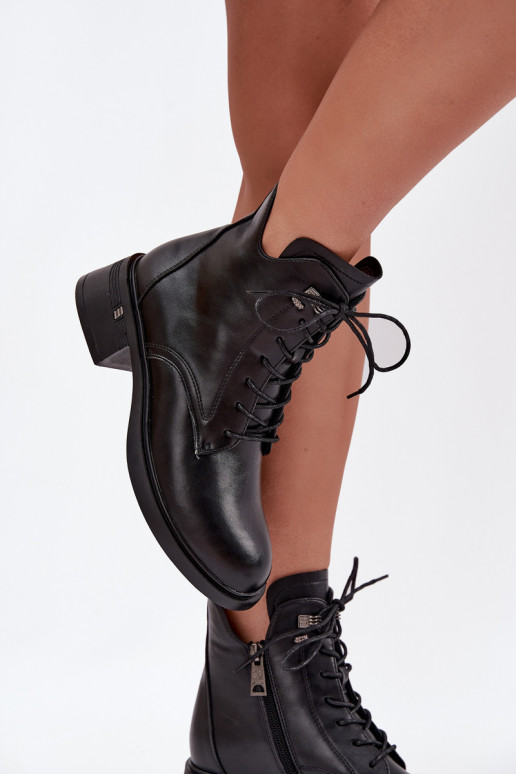 pašiltinti Moteriški aulinukai  Vinceza 58602 Juodos spalvos