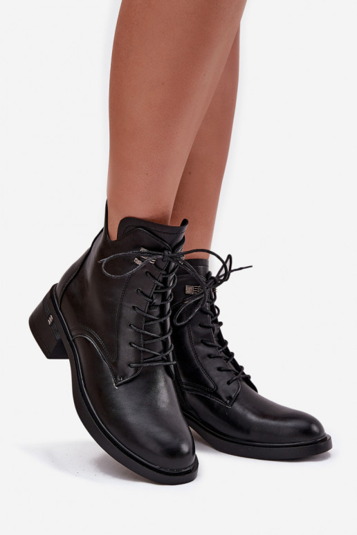 pašiltinti Moteriški aulinukai  Vinceza 58602 Juodos spalvos