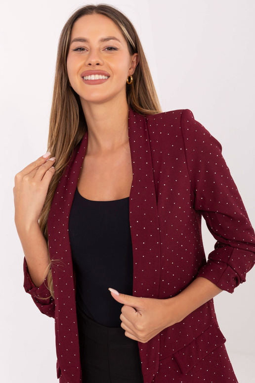 Švarkas burgundiškas