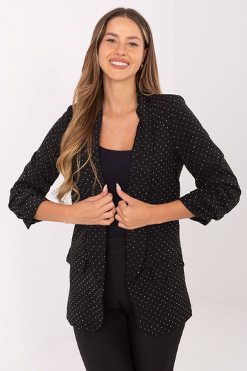 Švarkas juodos spalvos