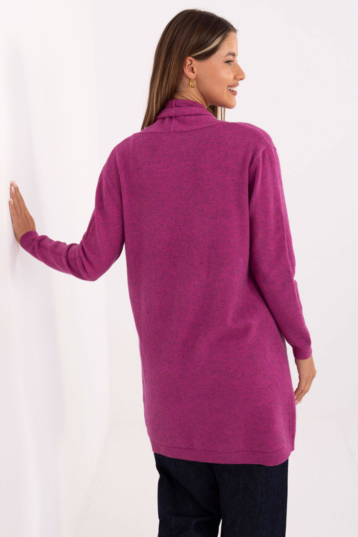 Kardiganas fuksinės spalvos