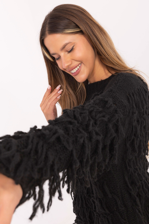 Megztinis juodos spalvos