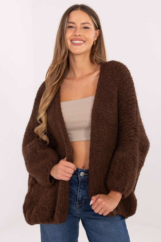 Megztinis rudos spalvos