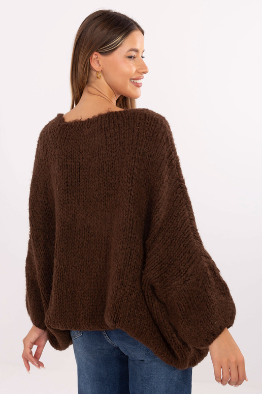 Megztinis rudos spalvos