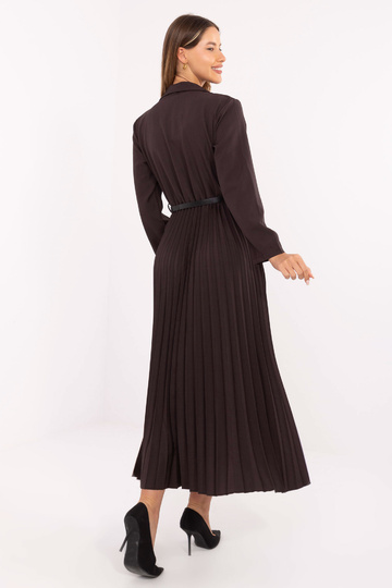 Tamsiai ruda suknelė 2