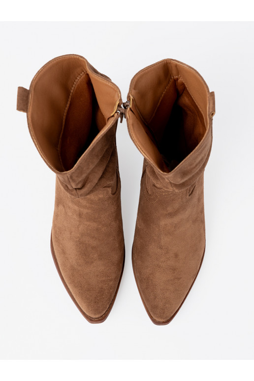 rudos spalvos moteriški batai o klasycznym kroju rudos spalvos moteriški batai o klasycznym kroju