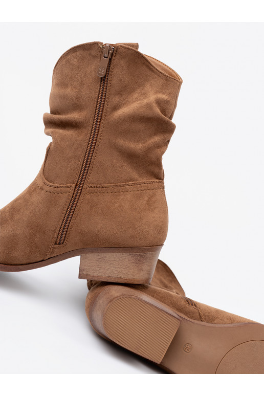 rudos spalvos moteriški batai o klasycznym kroju rudos spalvos moteriški batai o klasycznym kroju