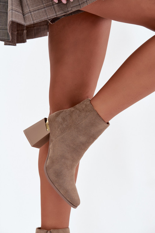 pašiltinti Moteriški aulinukai Z iš eko zomšosu smėlio spalvos Brivelle pašiltinti Moteriški aulinukai Z iš eko zomšosu smėlio spalvos Brivelle