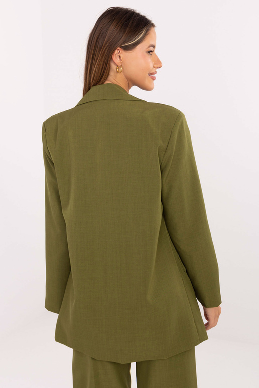 Vyriško stiliaus švarkas - alyvinis