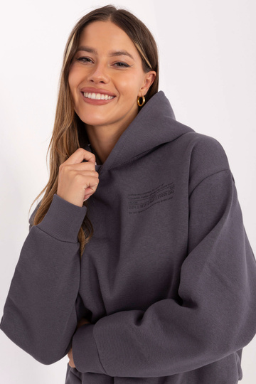 Grafito spalvos džemperis