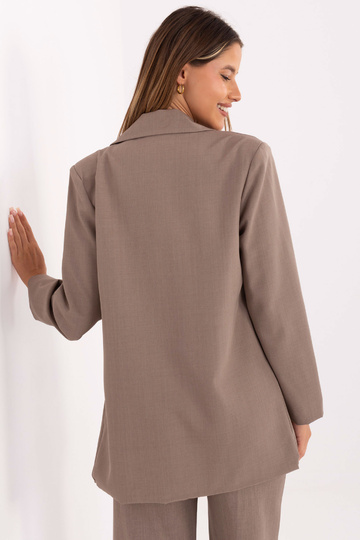 Švarkas tamsiai smėlinis