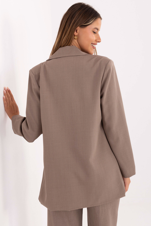 Švarkas tamsiai smėlinis