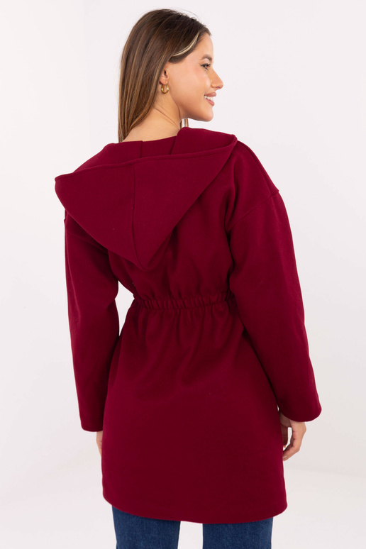 Paltas bordo spalvos