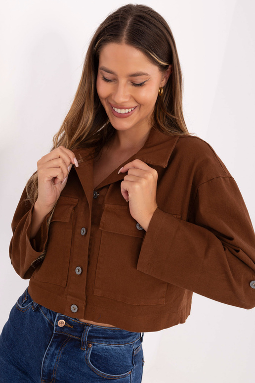 Šviesiai rudas švarkelis