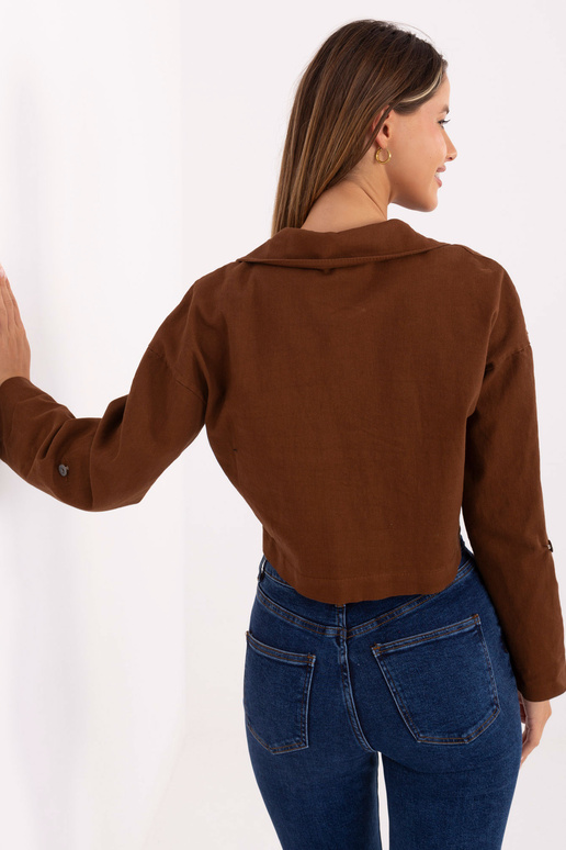 Šviesiai rudas švarkelis