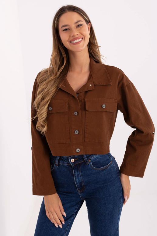 Šviesiai rudas švarkelis