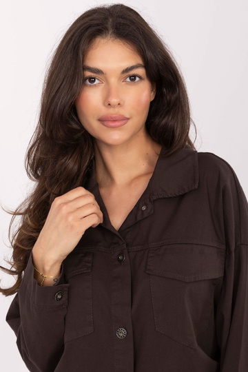 Marškiniai - tamsiai rudi 2