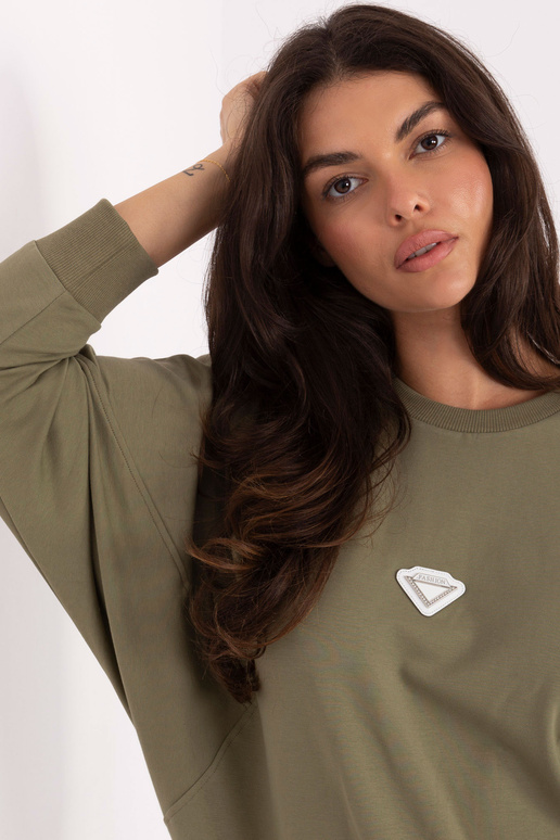 Chaki spalvos džemperis