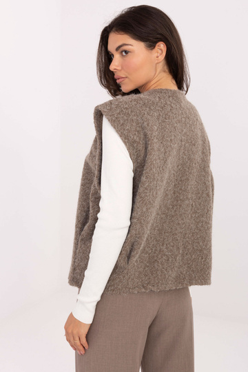 Tamsiai smėlinė liemenė