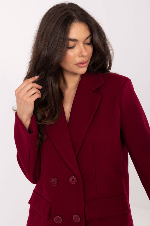 Burgundinis švarkas