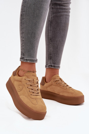 modelio batai  su platforma Big Star SS274762 Camel 2
