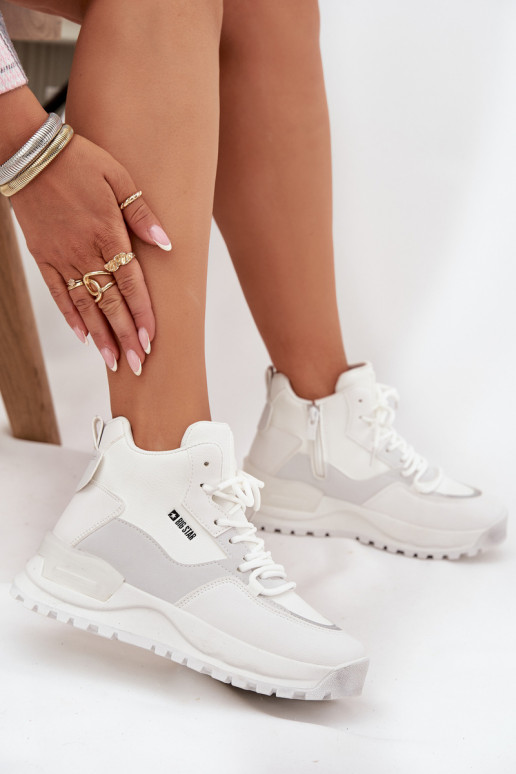 sportiniai bateliai  su platforma Big Star SS274510 baltos spalvos