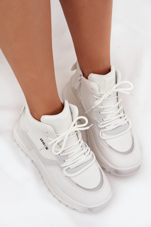 sportiniai bateliai  su platforma Big Star SS274510 baltos spalvos