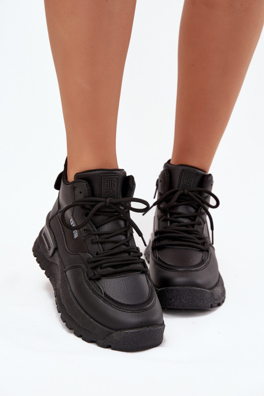 sportiniai bateliai  su platforma Big Star SS274509 Juodos spalvos