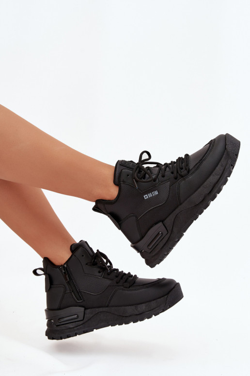 sportiniai bateliai  su platforma Big Star SS274509 Juodos spalvos