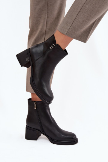 pašiltinti Moteriški aulinukai  Vinceza 91159 Juodos spalvos