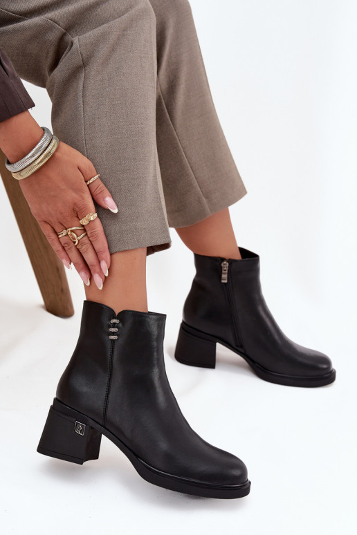 pašiltinti Moteriški aulinukai  Vinceza 91159 Juodos spalvos   pašiltinti Moteriški aulinukai  Vinceza 91159 Juodos spalvos