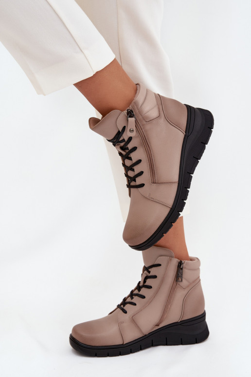 Aulinukai   pašiltinti Vinceza 39963 smėlio spalvos