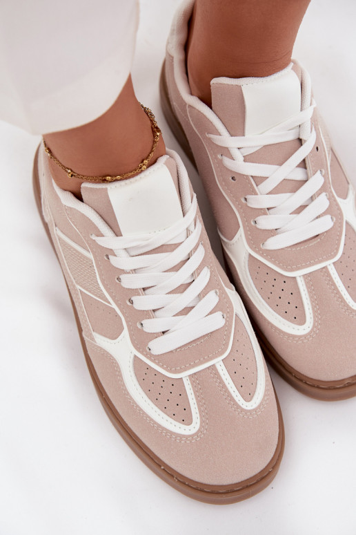   modelio batai  smėlio spalvos Brenelle