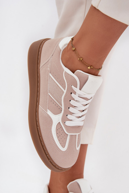   modelio batai  smėlio spalvos Brenelle