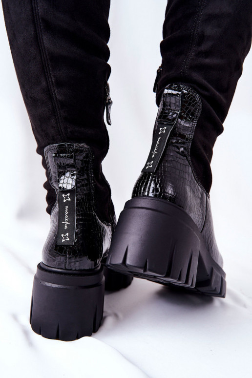   ilgaauliai batai   Juodos spalvos 05260-01