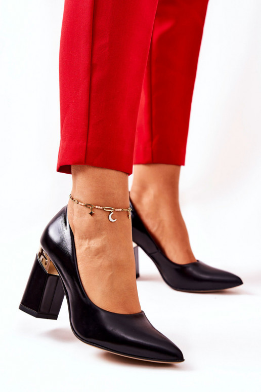 Bateliai  3117 Juodos spalvos   Bateliai  3117 Juodos spalvos