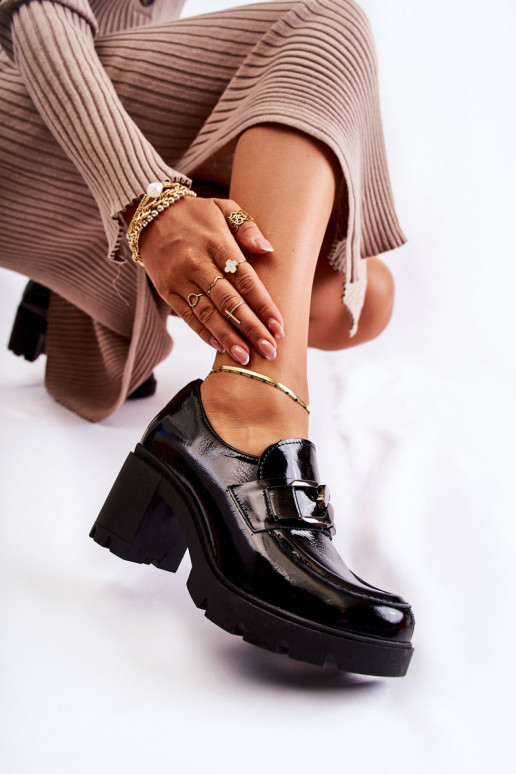 Elegantiško stiliaus batai su kulniukais  Juodos spalvos Lemar Harmell