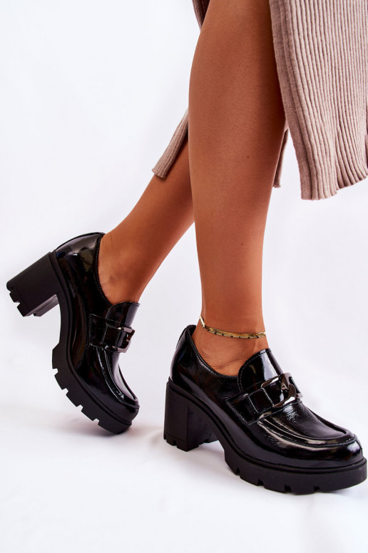 Elegantiško stiliaus batai su kulniukais  Juodos spalvos Lemar Harmell