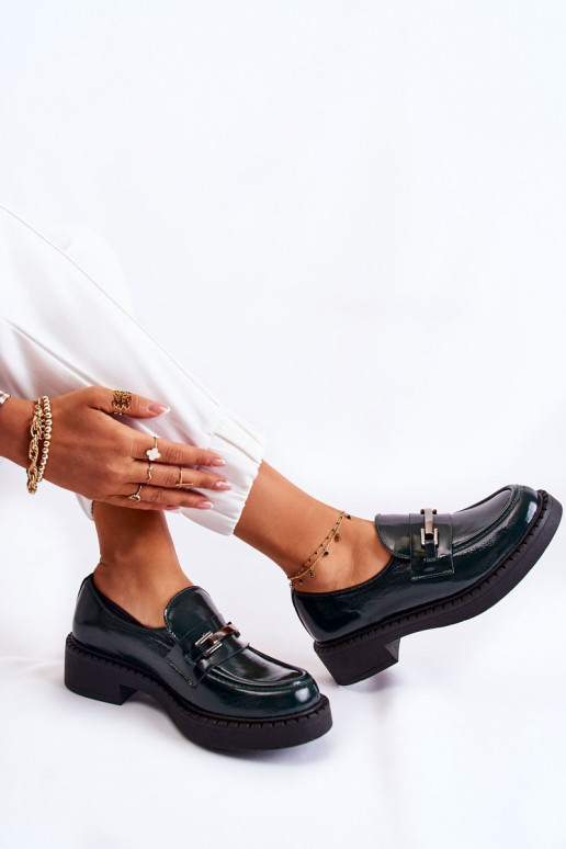 su lako efektu batai  žalios spalvos Lemar Hestill