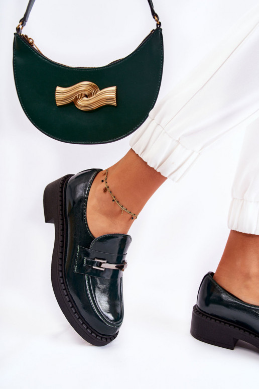 su lako efektu batai  žalios spalvos Lemar Hestill