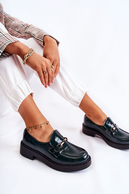 su lako efektu batai  žalios spalvos Lemar Hestill