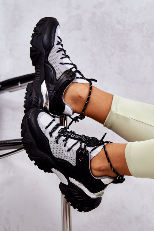  sportiniai bateliai Memory Foam System Big Star KK274053 Juodos ir-pilkos spalvos