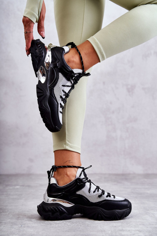  sportiniai bateliai Memory Foam System Big Star KK274053 Juodos ir-pilkos spalvos