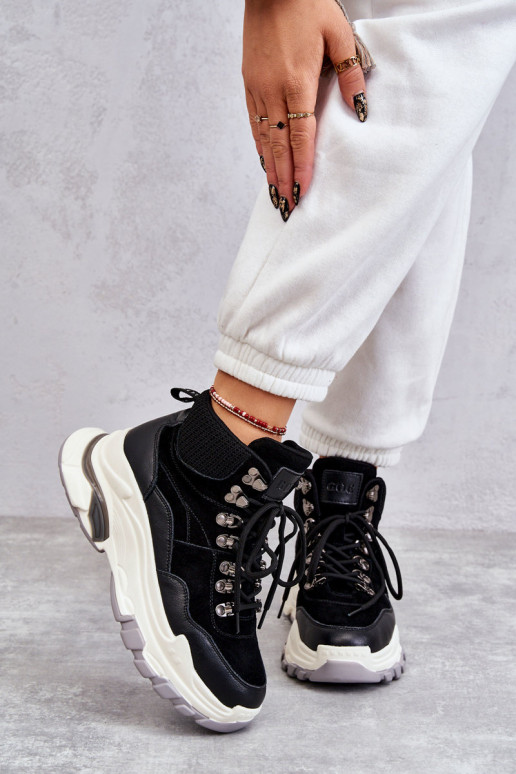   sportiniai bateliai GOE KK2N4098 Juodos spalvos